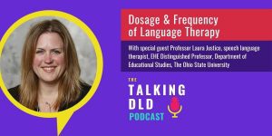 Dosage and Frequencey of Language Therapy for DLD - Website