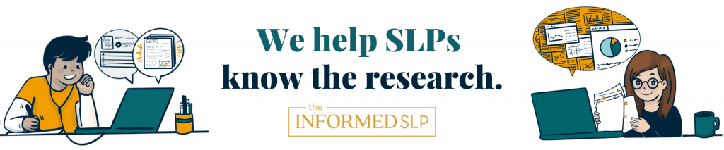 Website Banner - The Informed SLP