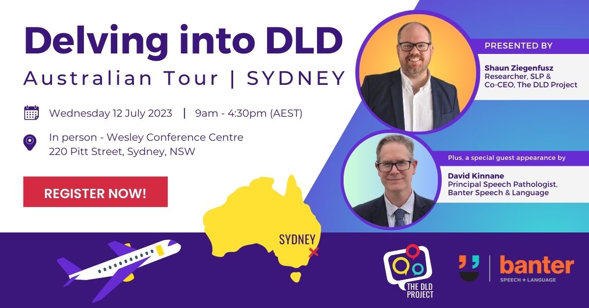 You are currently viewing Delving into Developmental Language Disorder (DLD) – Sydney | Wed 12 July 2023